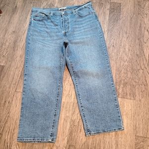 Levi Strauss Ribcage Straight plus Size Jeans Women's Size 18